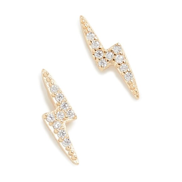 Shashi Electric Stud Earrings - Picture 1 of 3